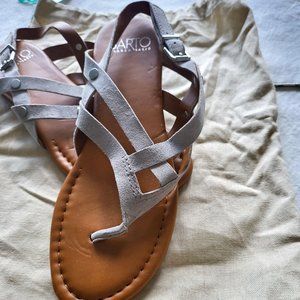 Sarto grey sandals size 7
